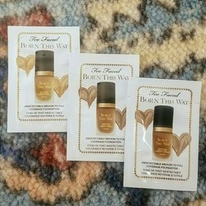 3 for $15 Born This Way Foundation Sample Pack